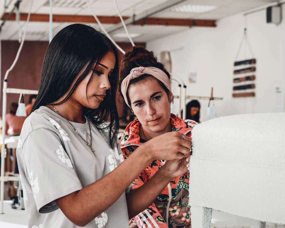 la croix rouge brest lycee professionnel eleves couture sellerie