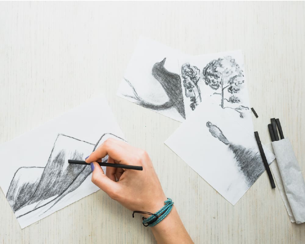 La Croix Rouge seconde Option arts plastiques